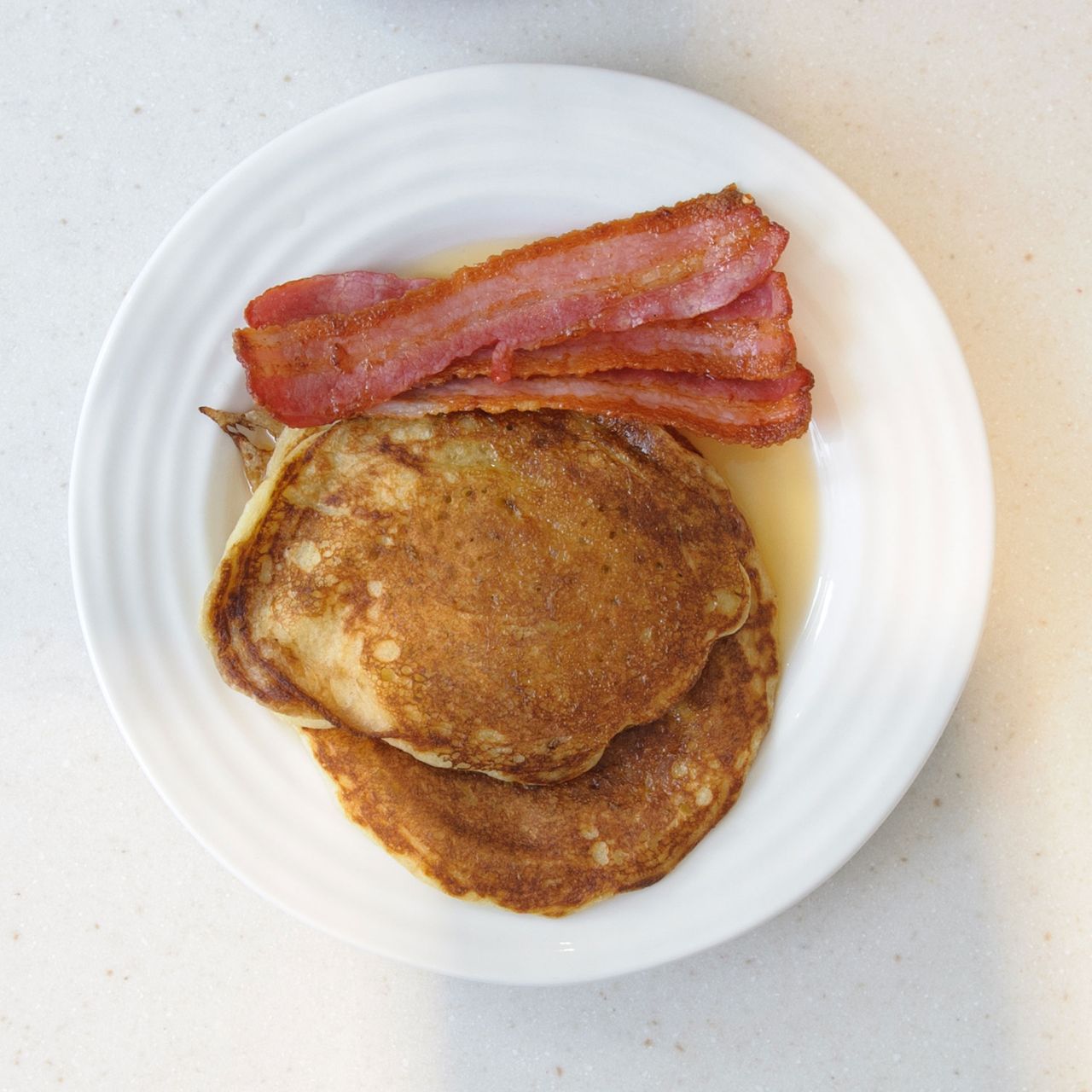 Image may contain Food Pork Bread and Bacon