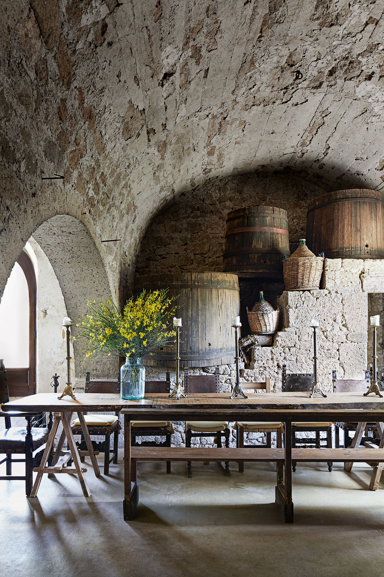 Image may contain Furniture Chair Wood Building Architecture and Indoors