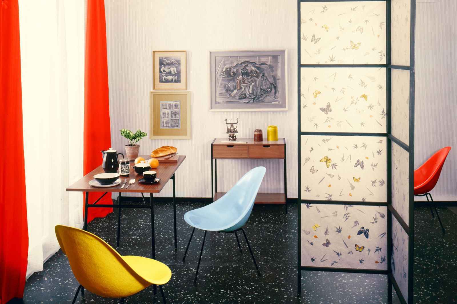 Image may contain Furniture Chair Table Interior Design Indoors Dining Table Tabletop Room and Coffee Table