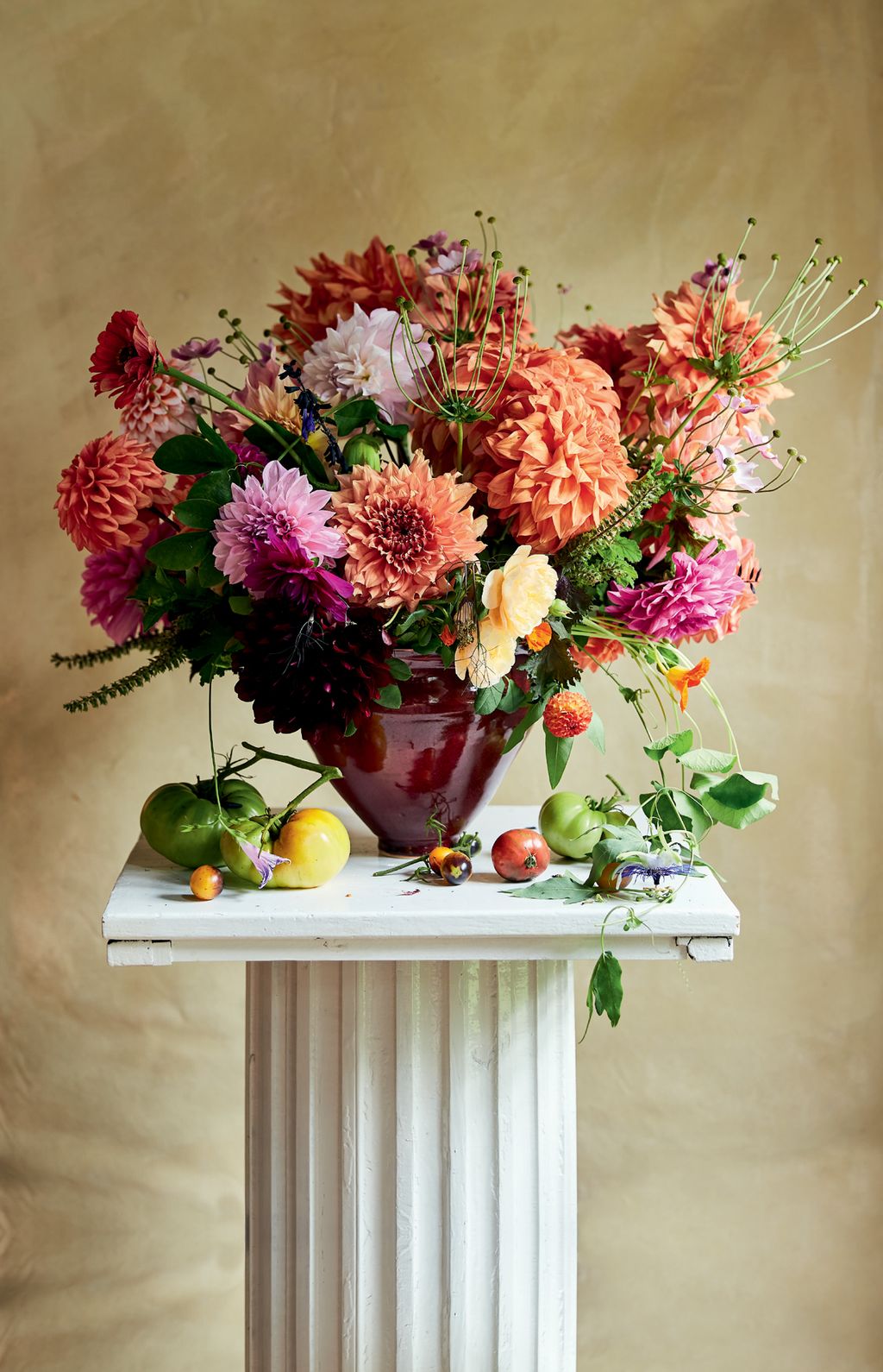 Image may contain Plant Flower Blossom Flower Arrangement Flower Bouquet and Dahlia