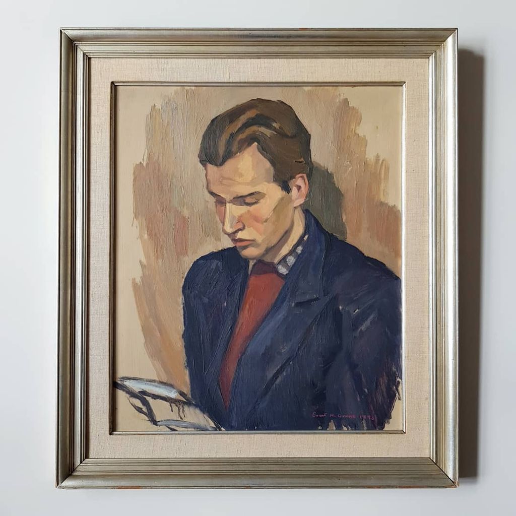 Image may contain Art Painting Human and Person