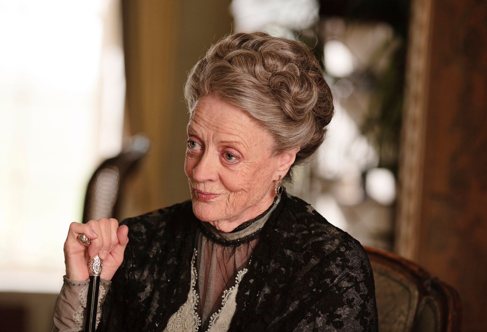 Image may contain Maggie Smith Human and Person