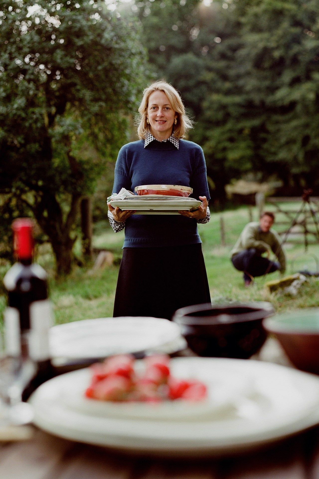 Image may contain Human Person Food Meal Dish Clothing and Apparel