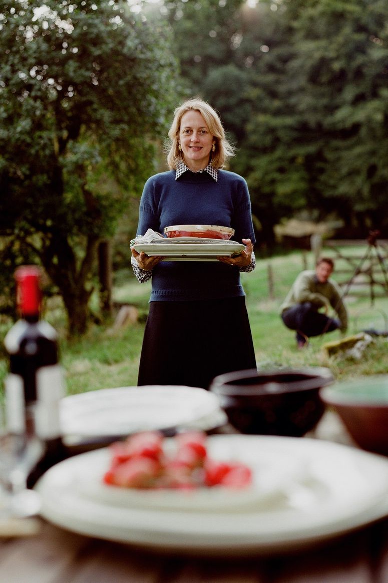 Image may contain: Human, Person, Food, Meal, Dish, Clothing, and Apparel