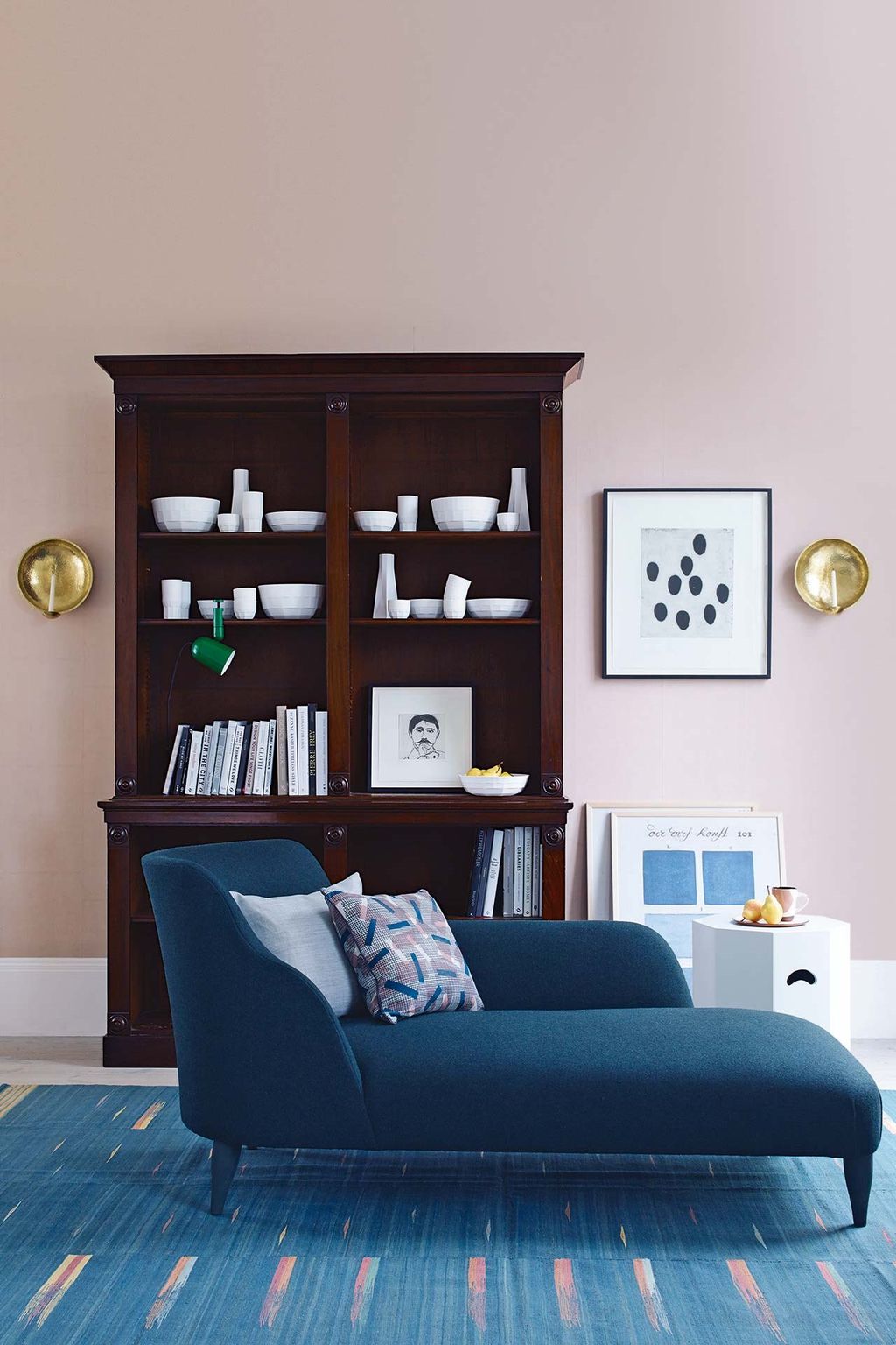 Image may contain Furniture Shelf Living Room Indoors Room Couch and Interior Design