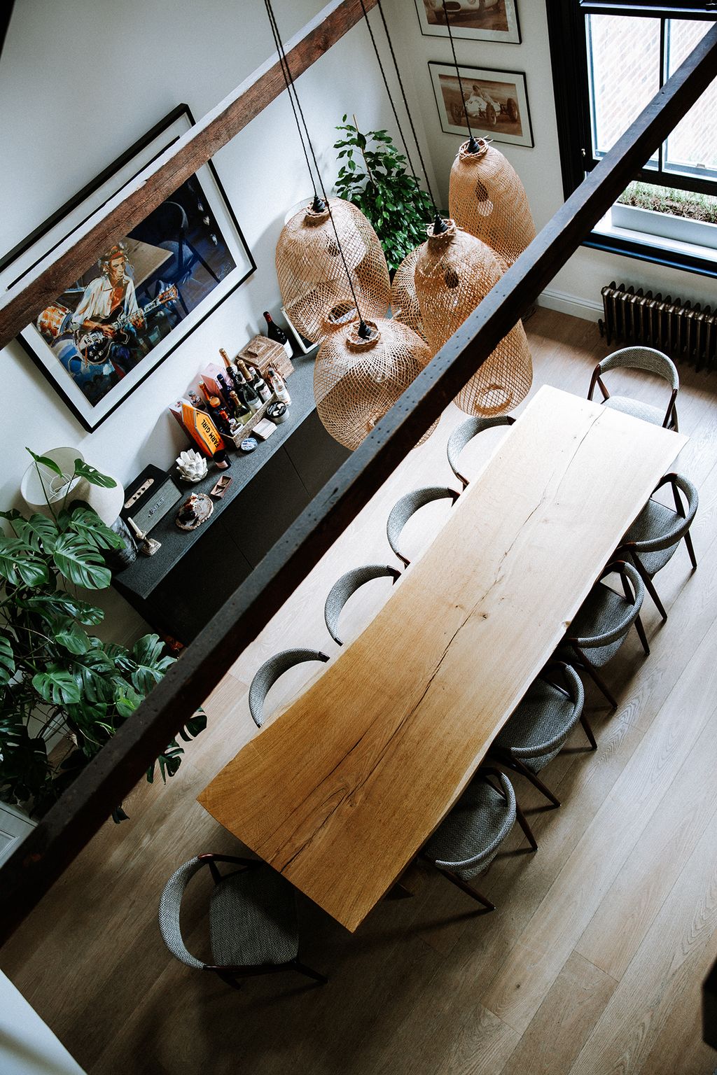 Image may contain Furniture Wood Indoors Room Table Interior Design and Plywood