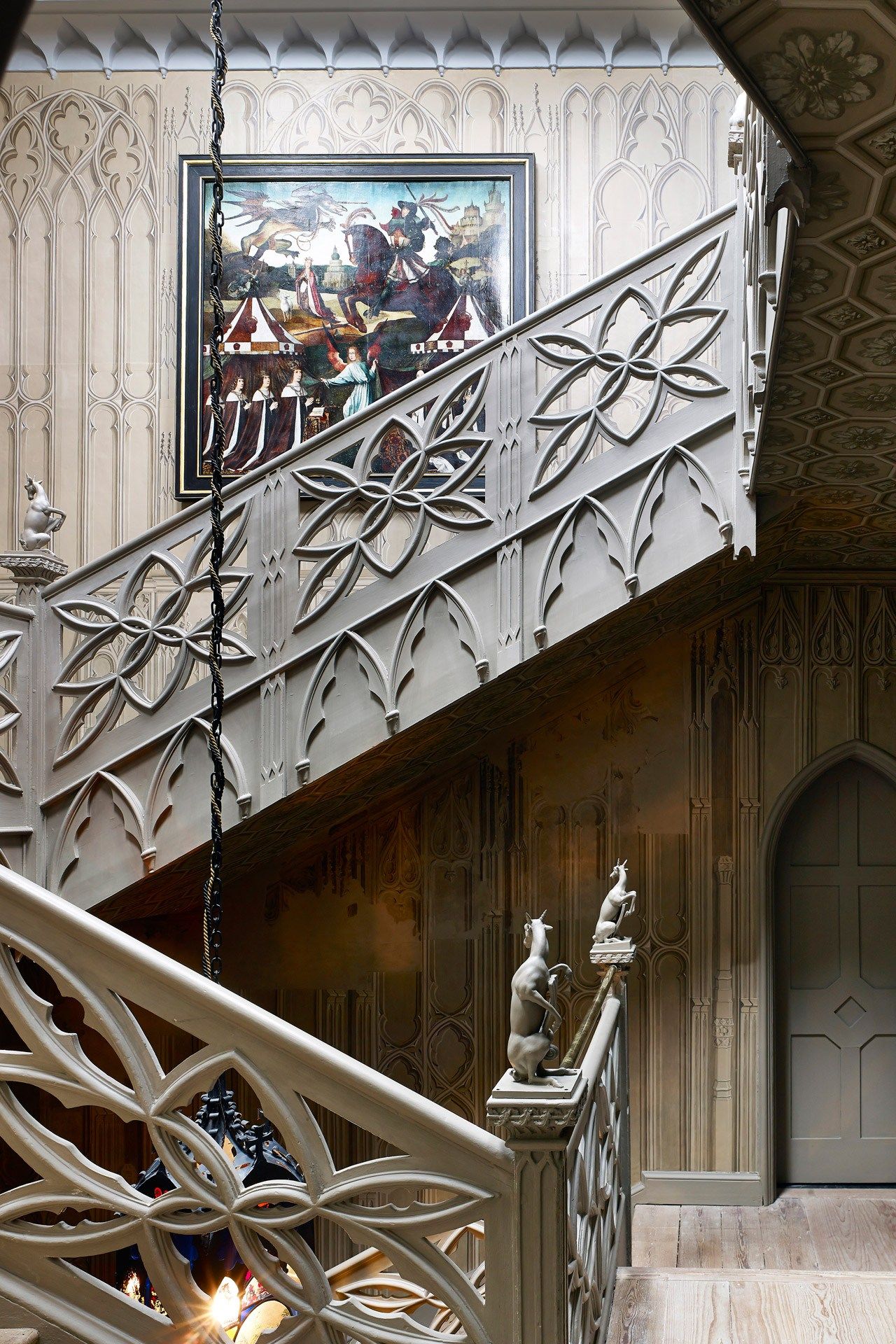 Image may contain Banister Handrail and Railing