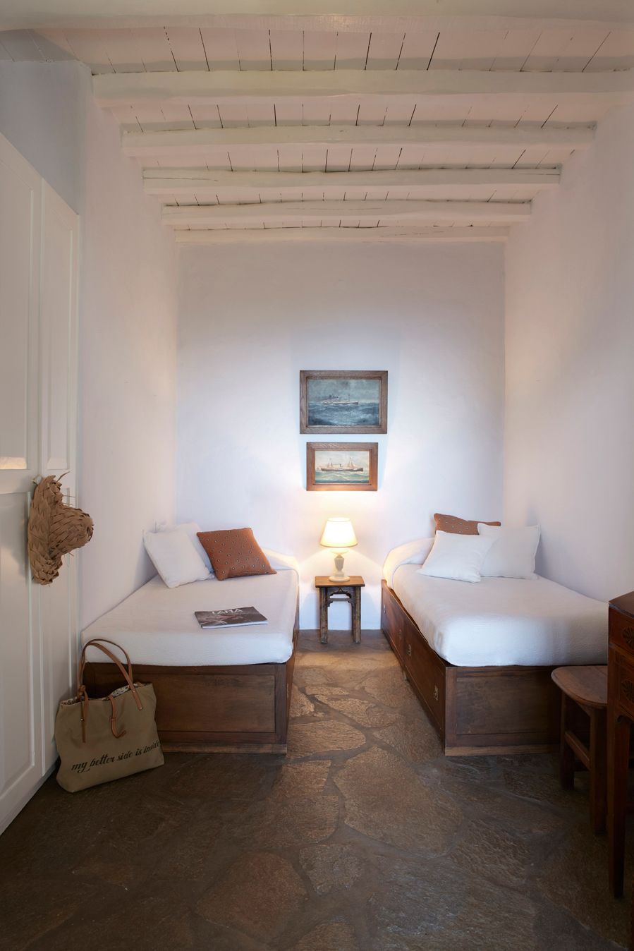 Image may contain Room Indoors Bedroom Flooring Furniture Floor and Wood