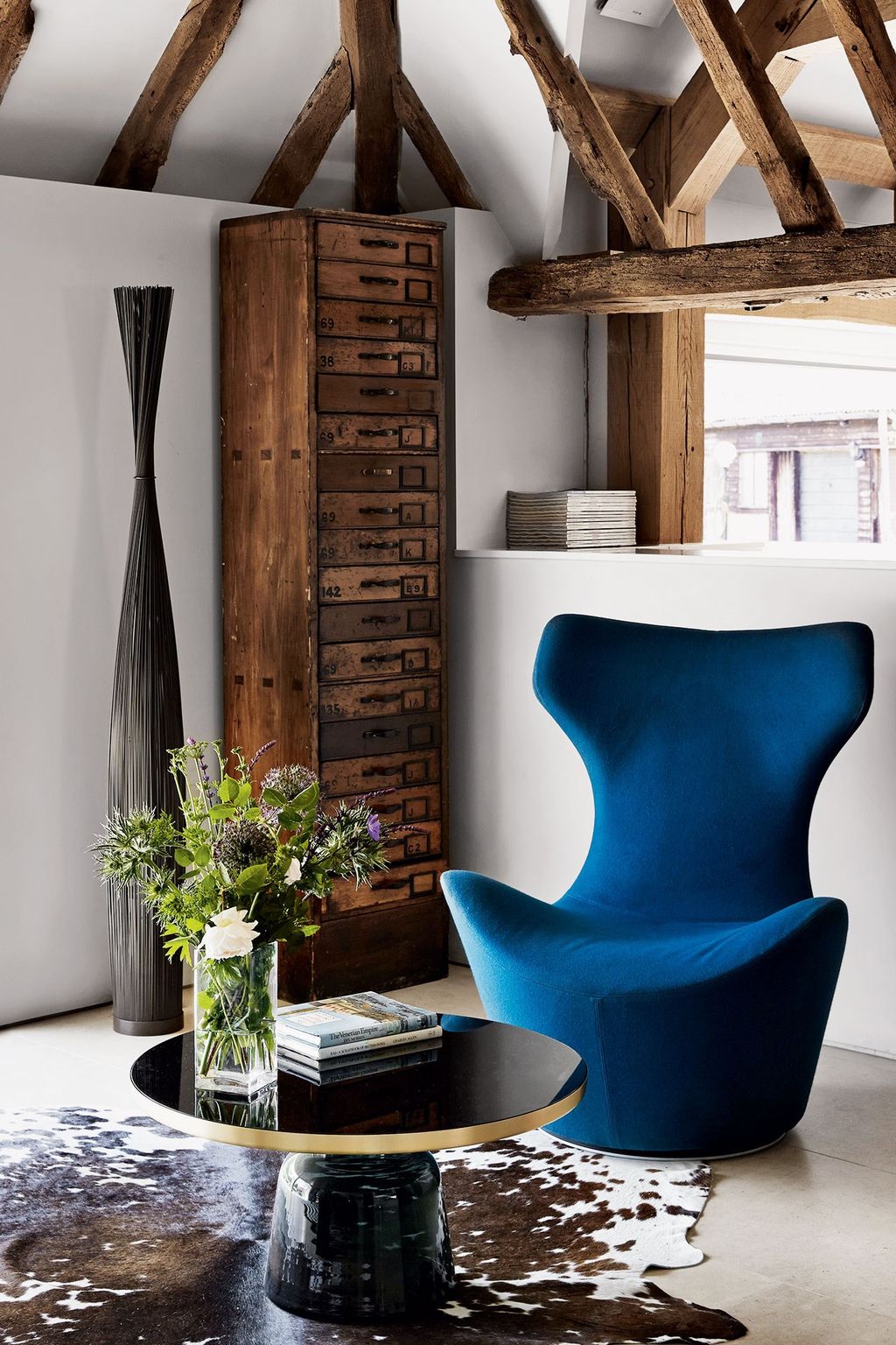 Armchair | Kent Barn Conversion | Real Homes | Interior Design Ideas