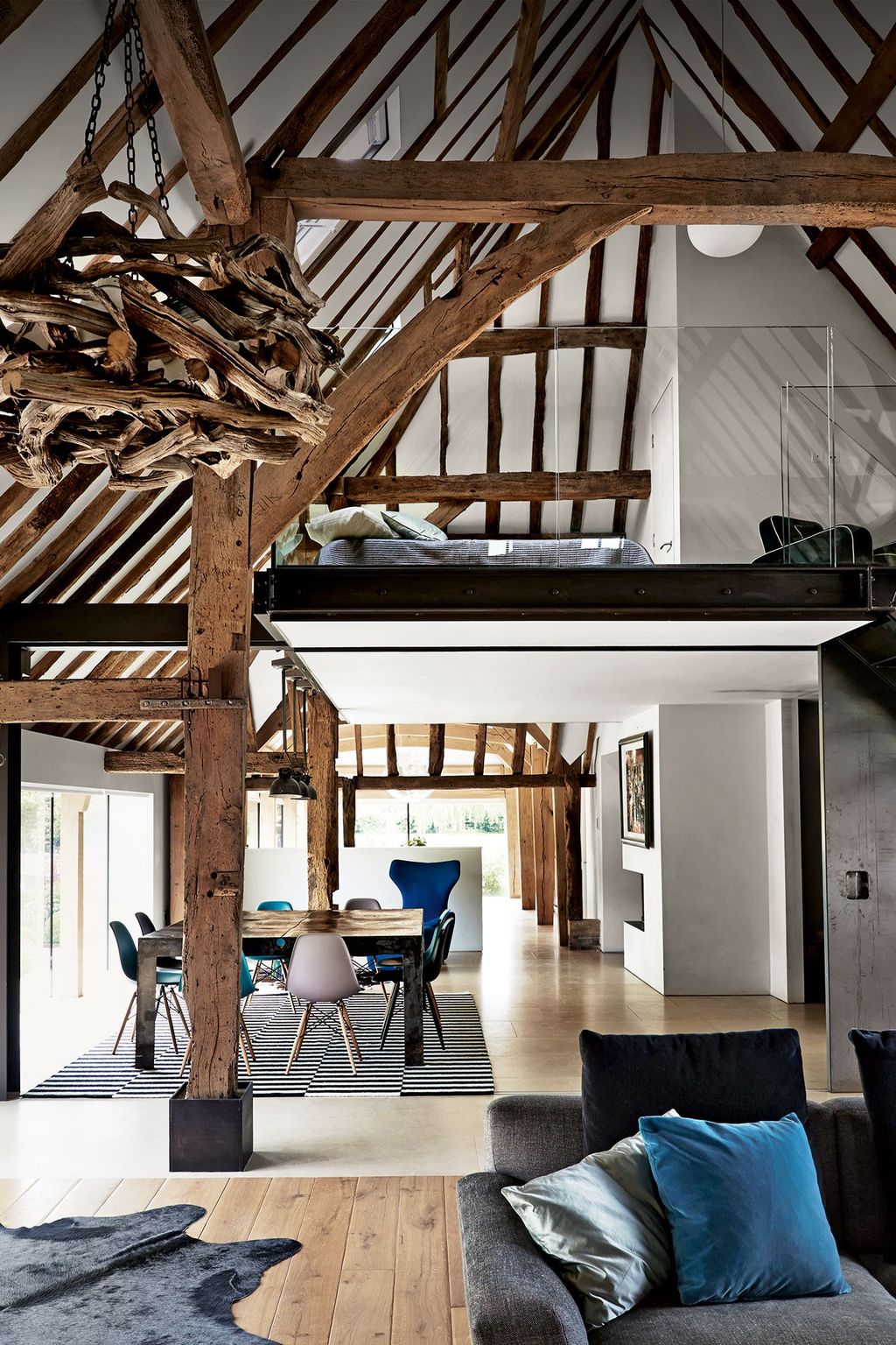 Openplan Living Area  Barn Conversion | Interiors