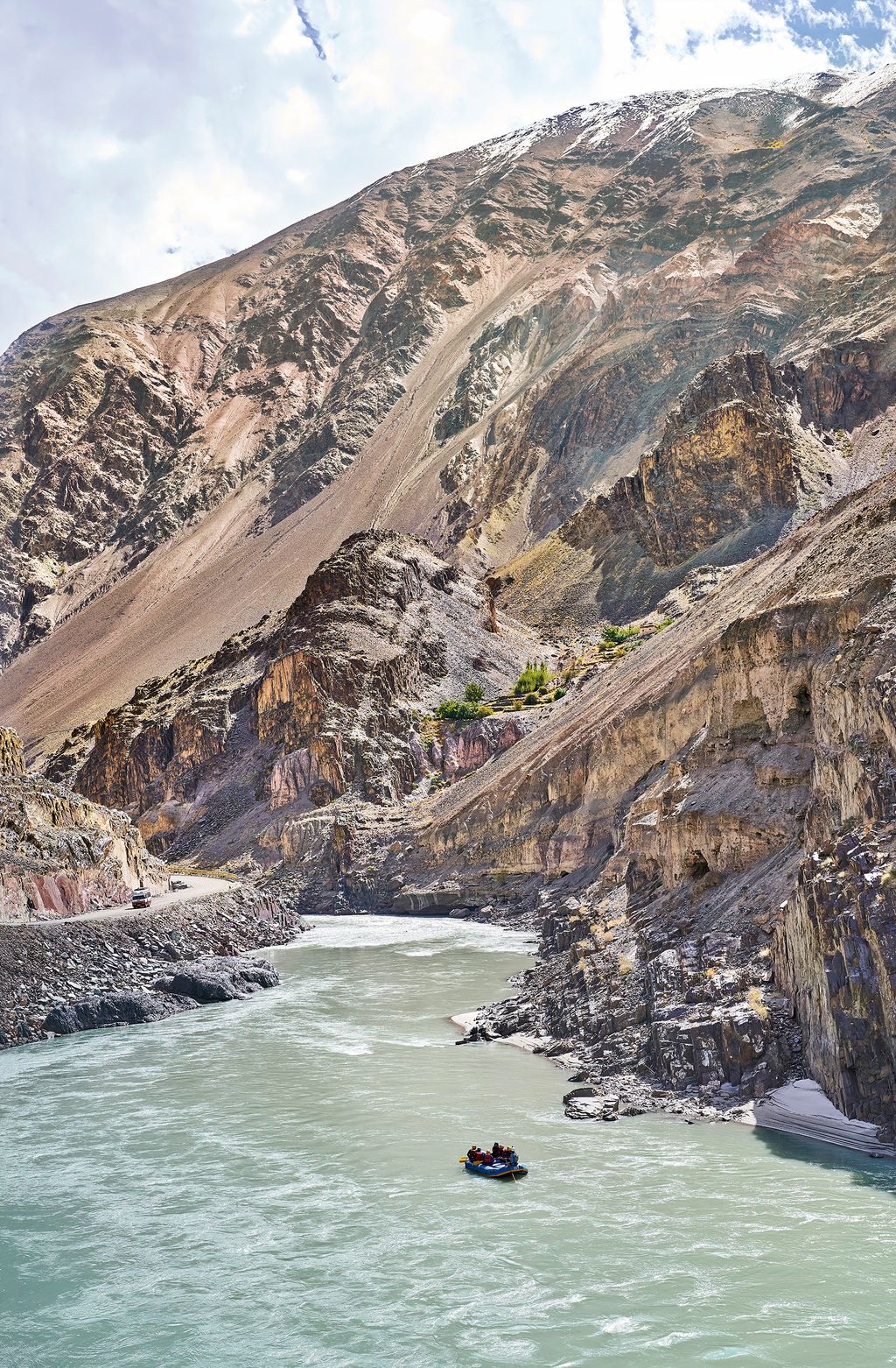 Image may contain Outdoors Nature Mountain Promontory Cliff Mountain Range Slope Human Person and Ice