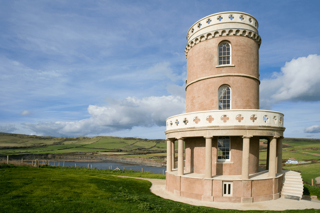 Built in 1830 this four storey circular tower can be seen from miles off on a cliff overlooking the dramatic Dorset...