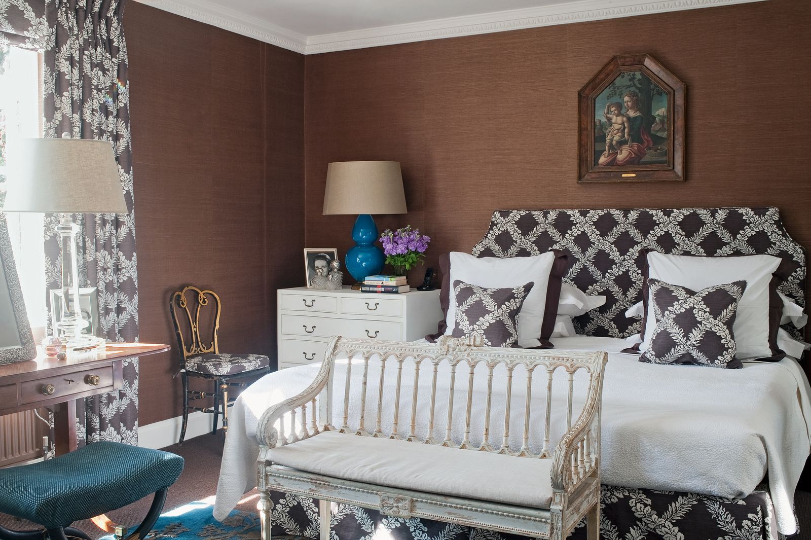 Image may contain Furniture Couch Living Room Indoors Room Bedroom Cushion and Home Decor