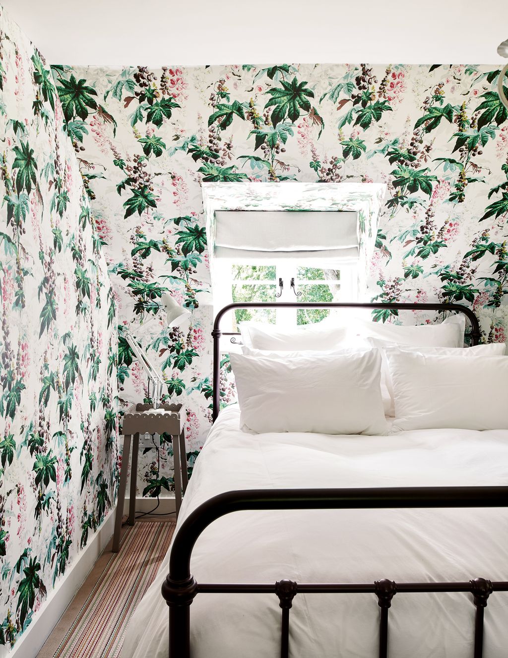 Image may contain Indoors Room Bedroom Furniture Cushion Pillow Bed Interior Design Building and Housing