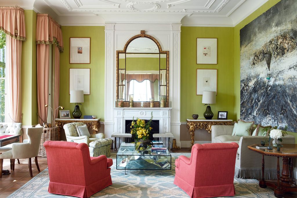 Image may contain Furniture Living Room Room Indoors Couch Table and Chair