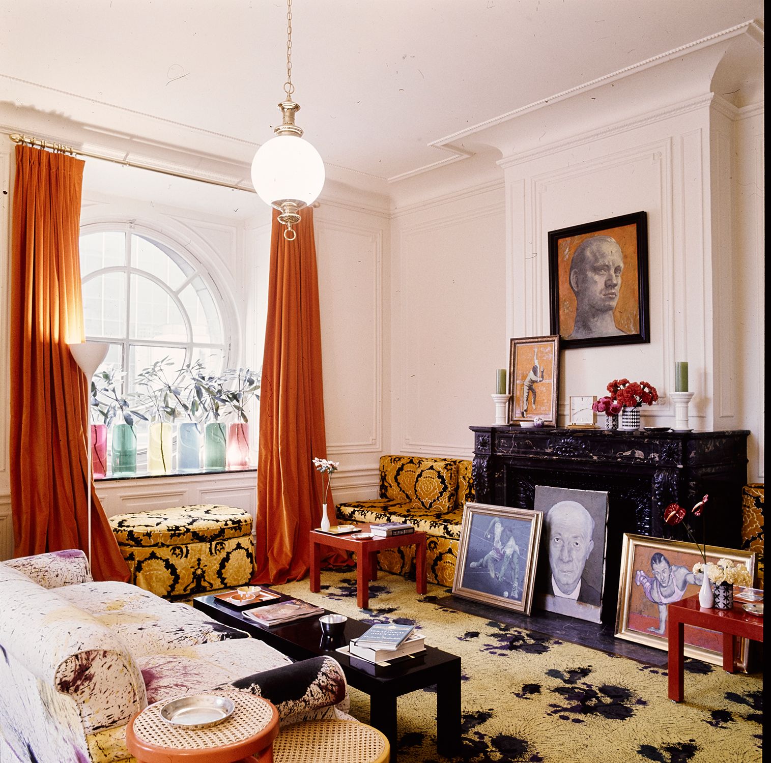 Beaton's apartment at the St Regis New York shot for Vogue in 1968