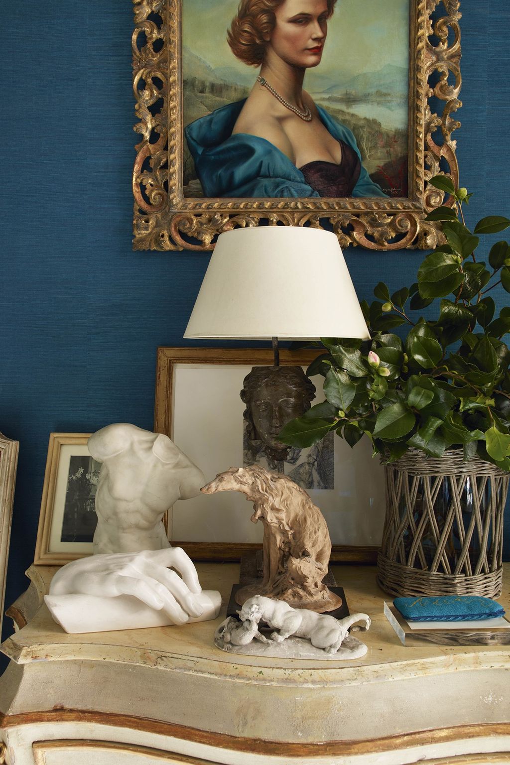 Dining Area Detail At Home Nicky Haslam London Flat | Real Homes