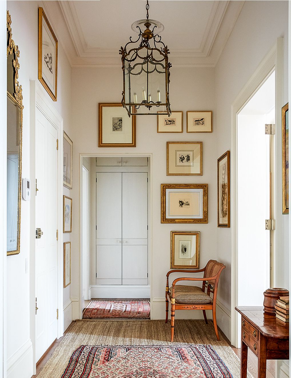 Image may contain Flooring Floor Wood Furniture Hardwood Interior Design Indoors Rug and Corner