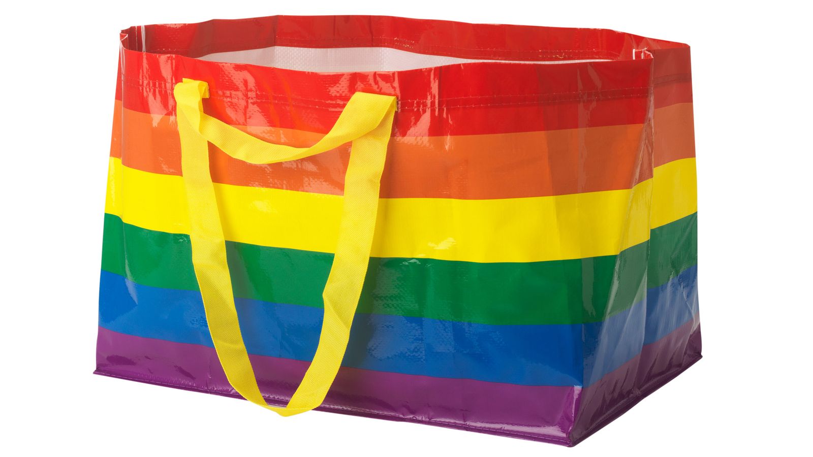 Image may contain Bag Tote Bag Symbol Flag and Shopping Bag