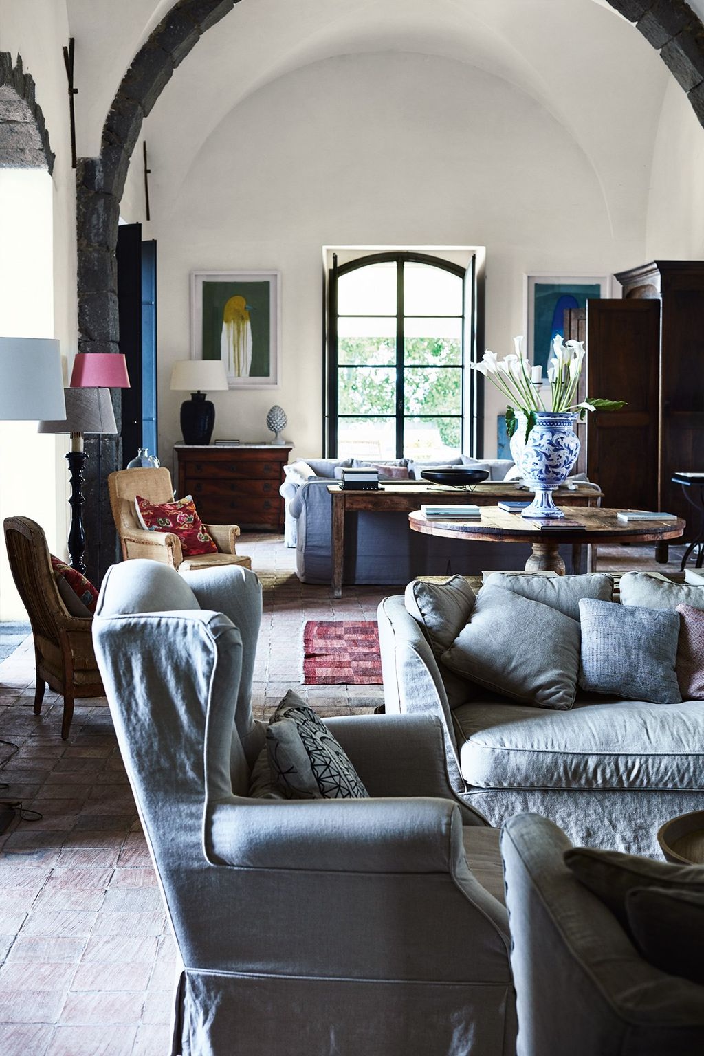 Image may contain Furniture Living Room Room Indoors and Couch