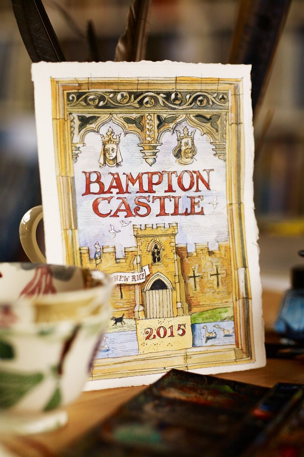 Illustration  Emma Bridgewater Oxfordshire House | Real Homes