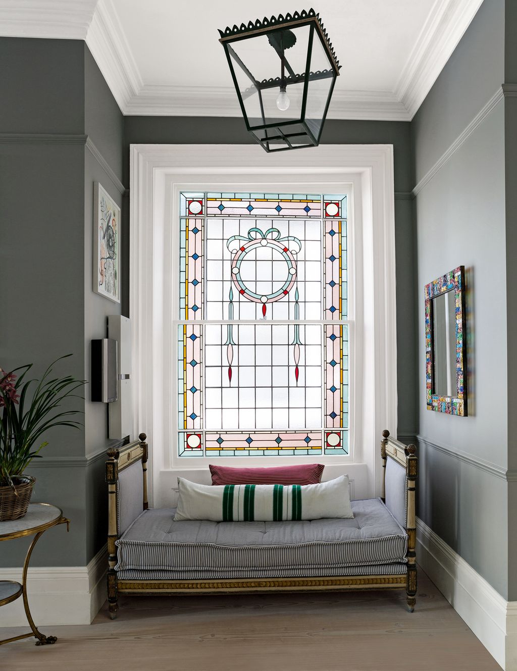 Image may contain Interior Design Indoors Art Flooring Furniture Living Room and Room