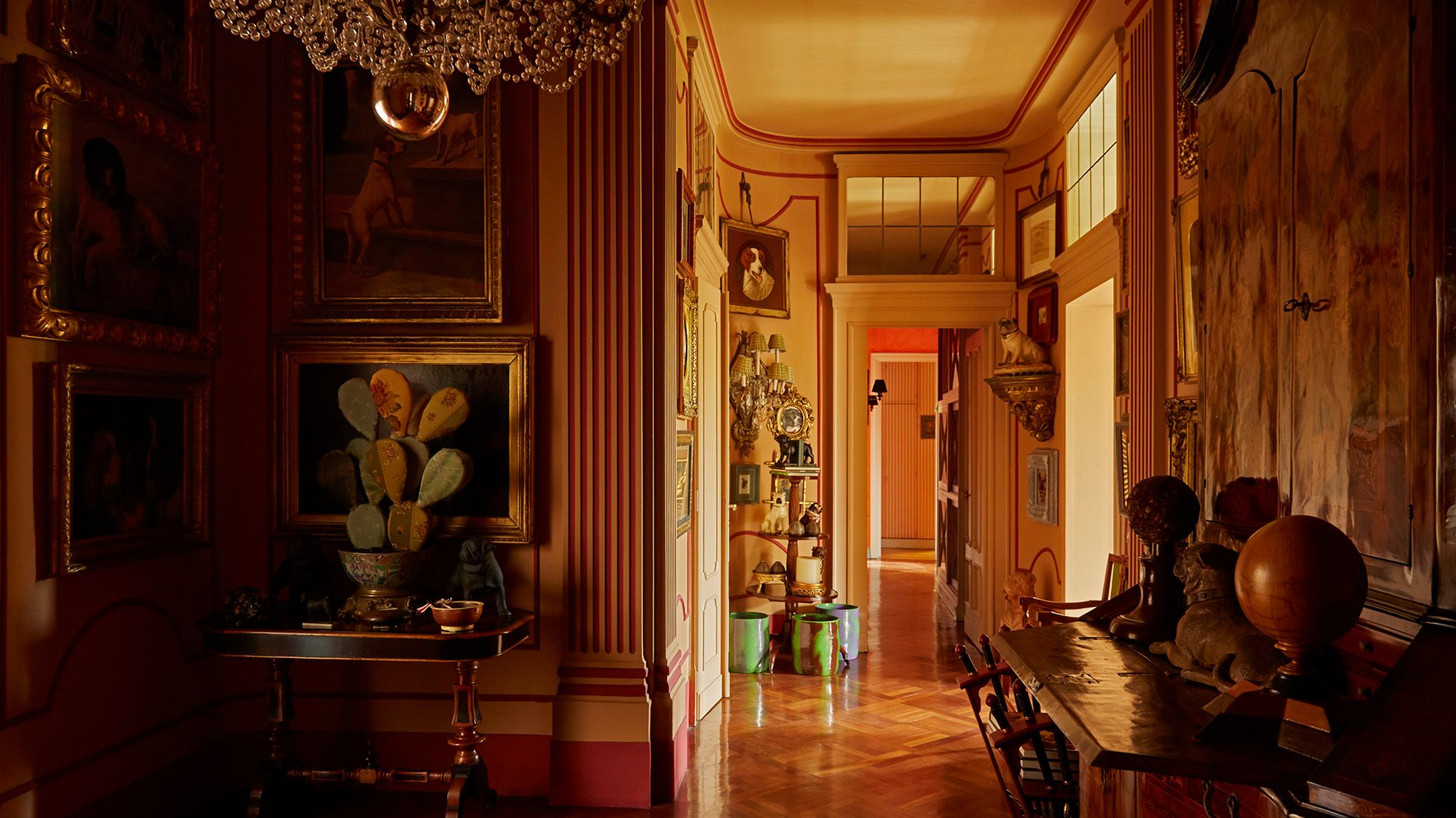 Image may contain Flooring Wood Floor Hardwood Interior Design Indoors Furniture and Chair