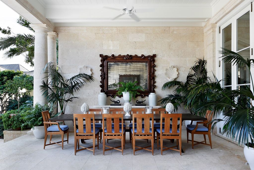 Loggia Dining Area | Dining Room Design Ideas