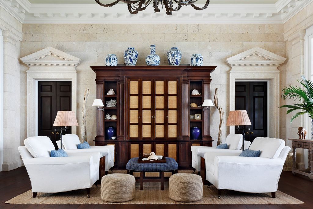 Seating Area  Beach House in the Bahamas | Real Homes