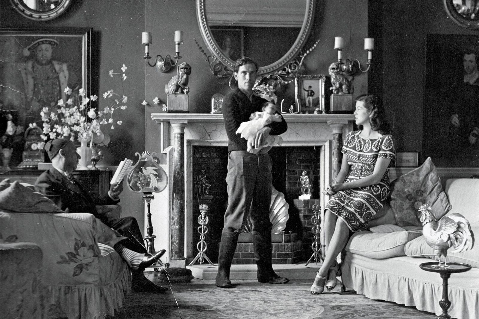 Lord Berner by Cecil Beaton | Faringdon House | Interior Design Inspiration Real Homes