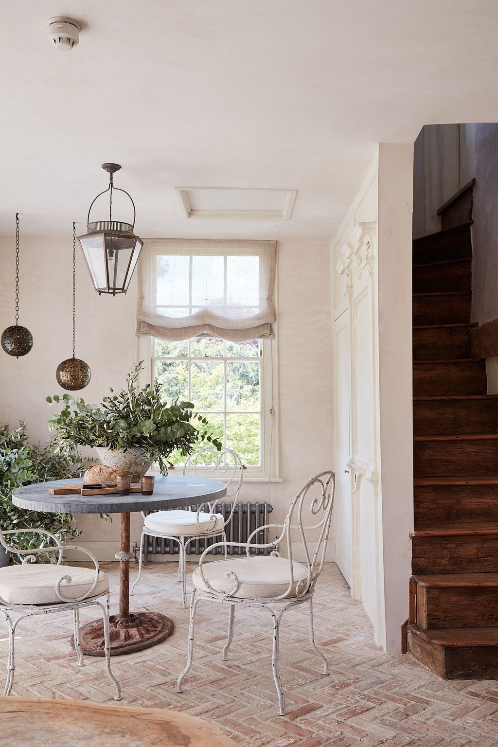 Image may contain Furniture Chair Table Wood Room Indoors Dining Table Hardwood Dining Room and Interior Design