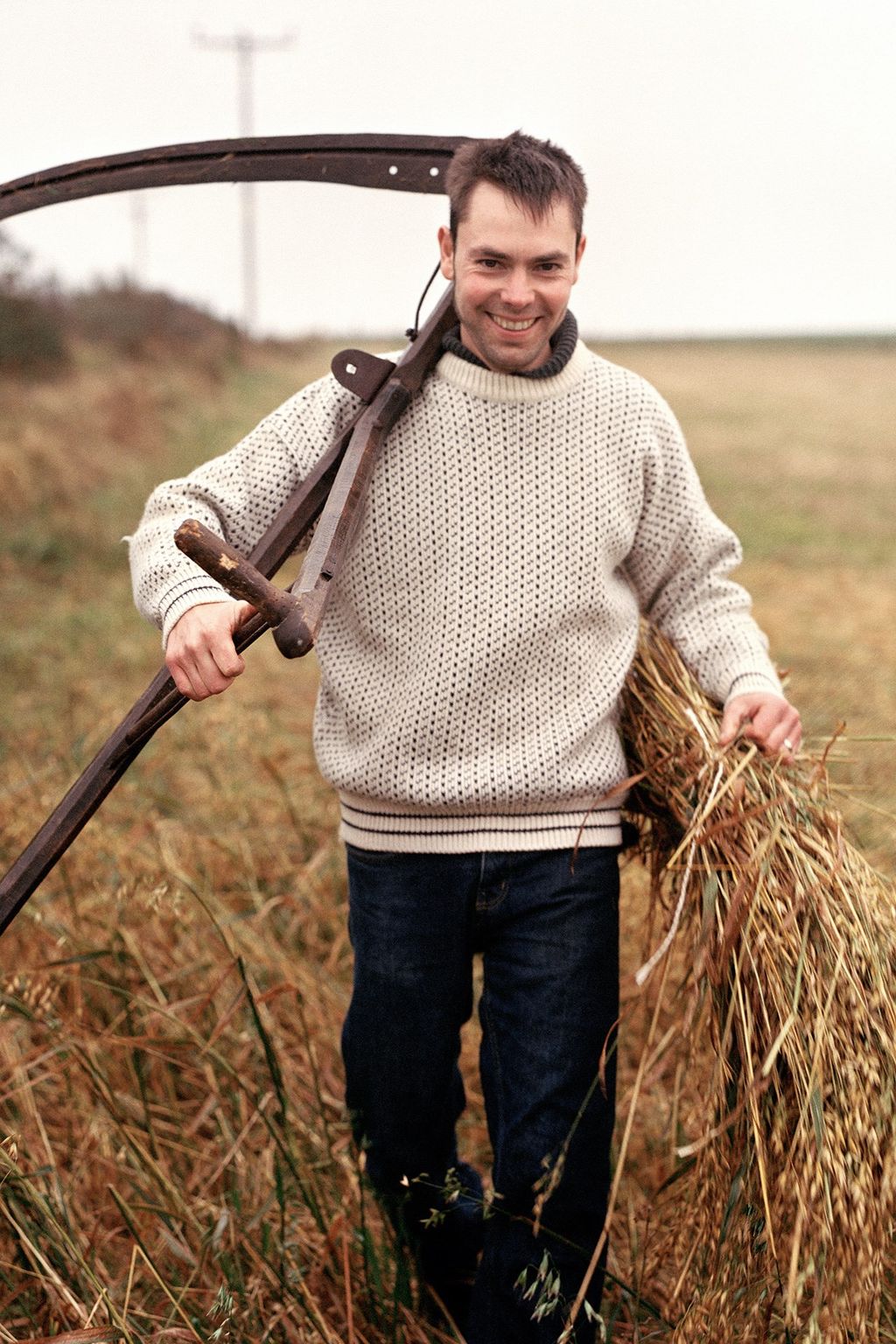 Image may contain Human Person Clothing Apparel Outdoors Nature and Countryside