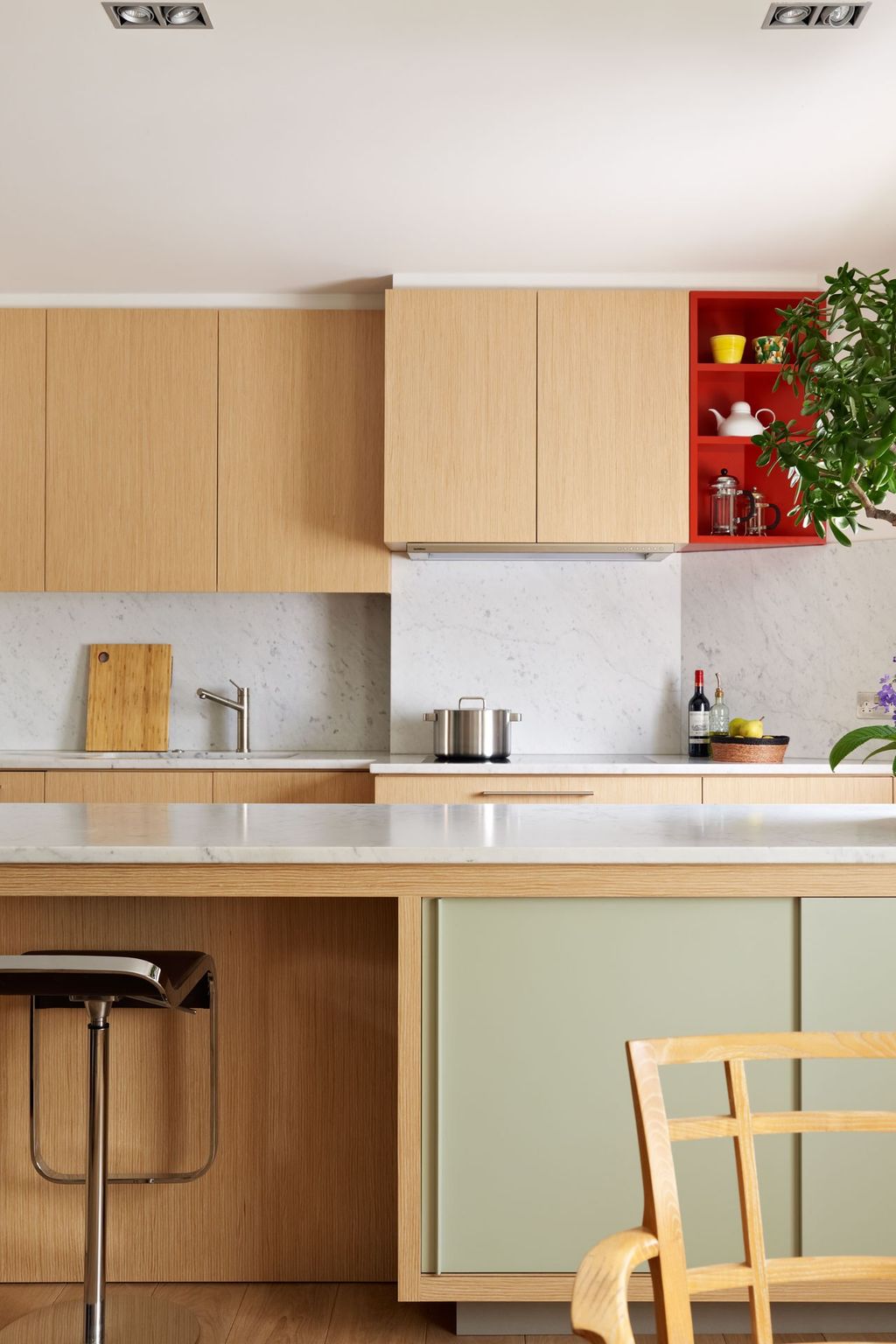 Image may contain Furniture Chair Indoors Room Kitchen and Wood