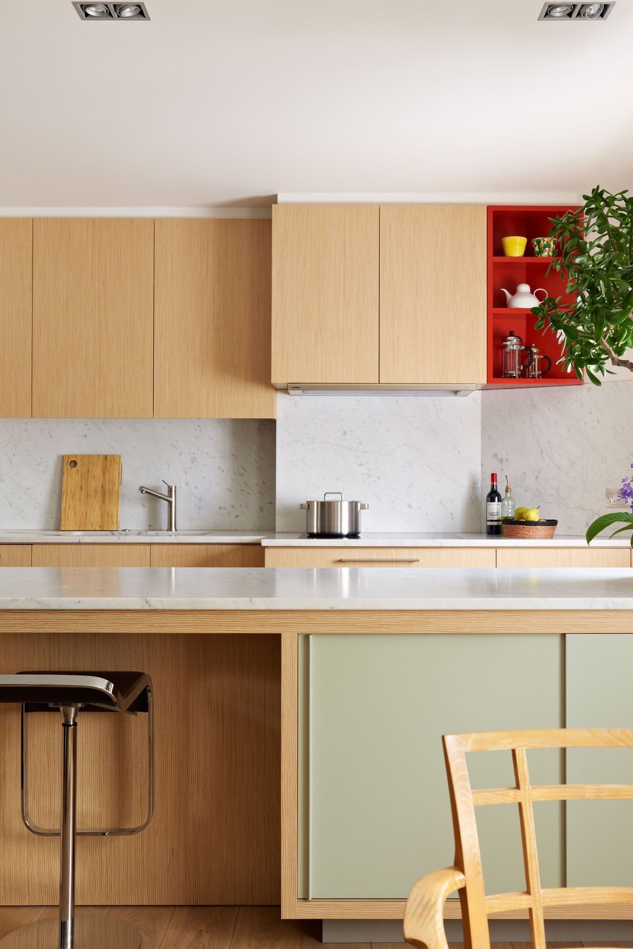 Image may contain Furniture Chair Indoors Room Kitchen and Wood