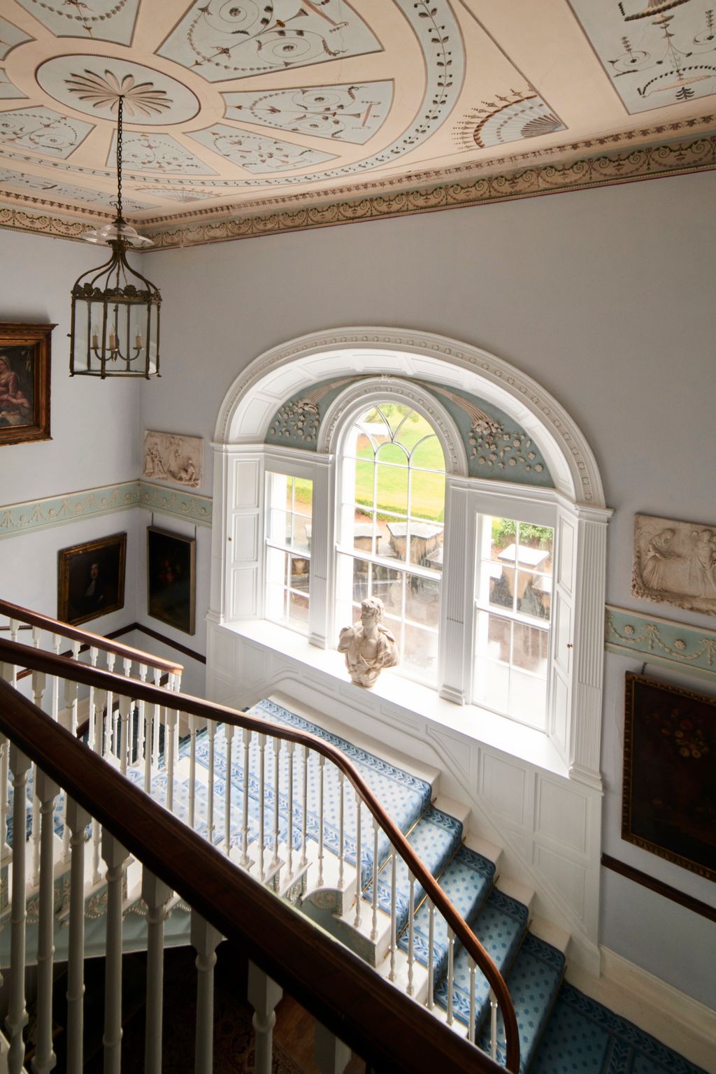 Image may contain Banister Handrail Railing Staircase Living Room Indoors and Room