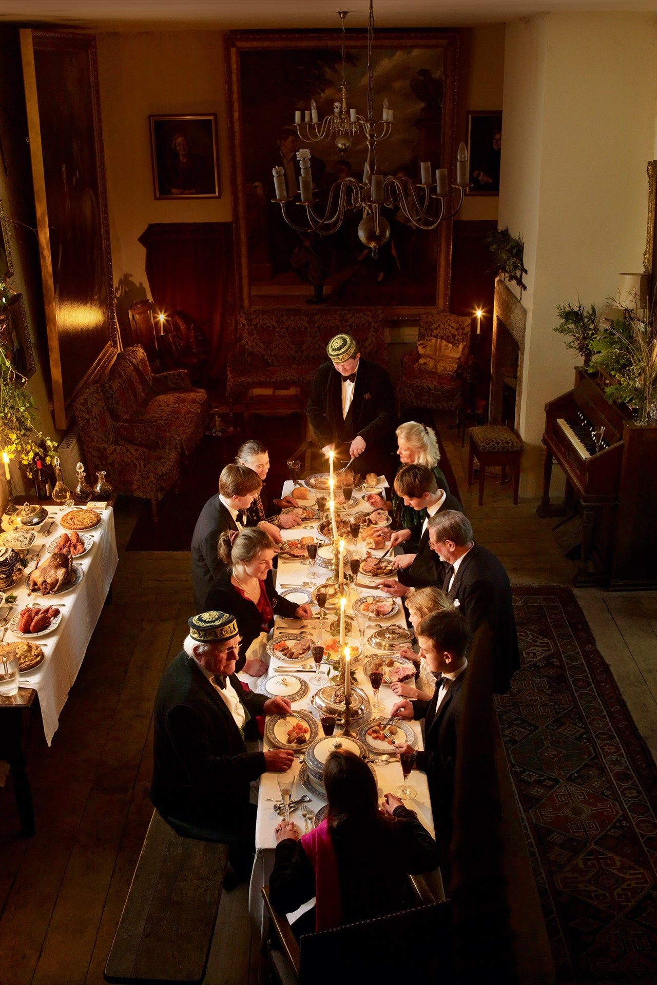 Image may contain Human Person Food Meal Restaurant Room Indoors Furniture Table Dining Table and People