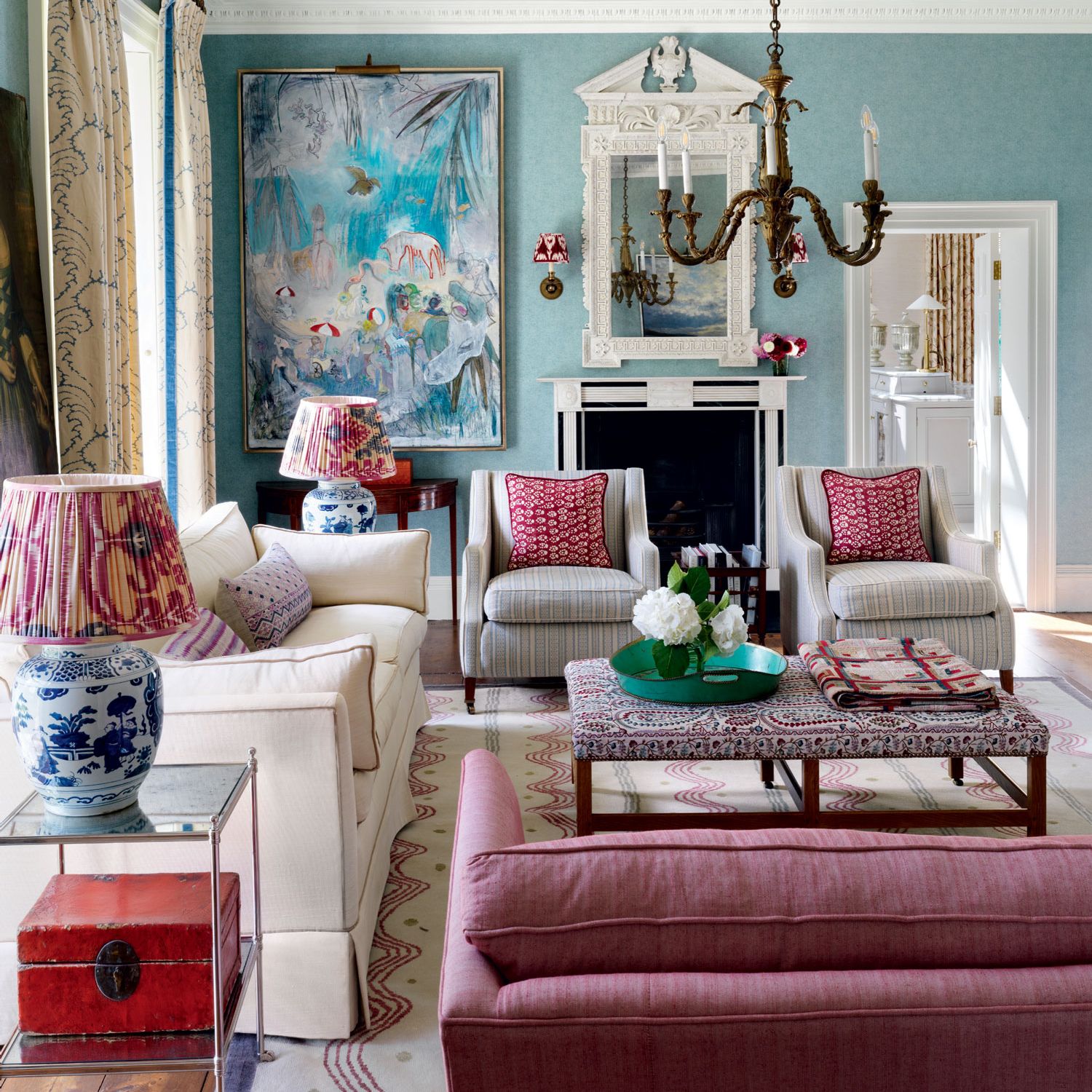 Image may contain Furniture Living Room Indoors Room Couch and Rug