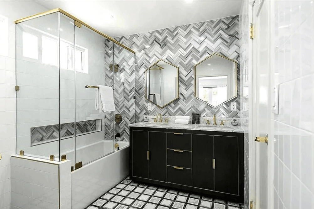 Image may contain Indoors Room Interior Design and Bathroom