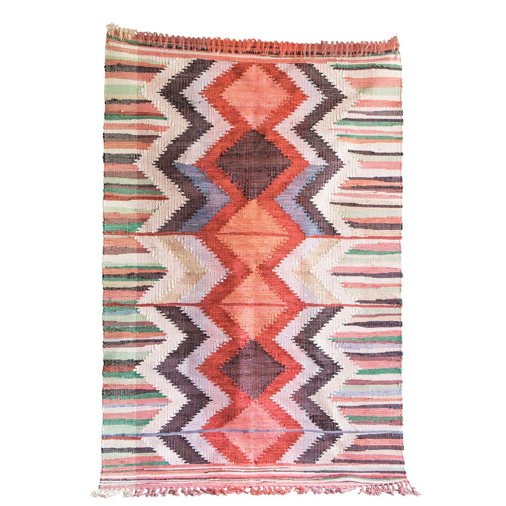 ‘Karim recycled handdyed cotton rug 180 x 120cm 89 from Graham and Green. buttongroup Shop now