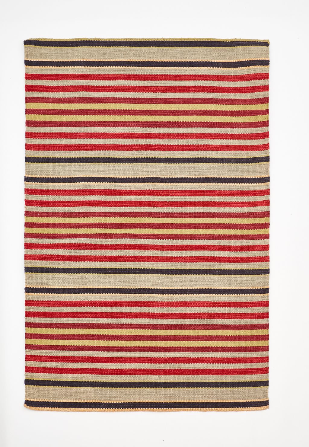 Recycled plasticbottle ‘Regimental Stripe Rug 240 x 170cm 365 from Weaver Green. buttongroup Shop now