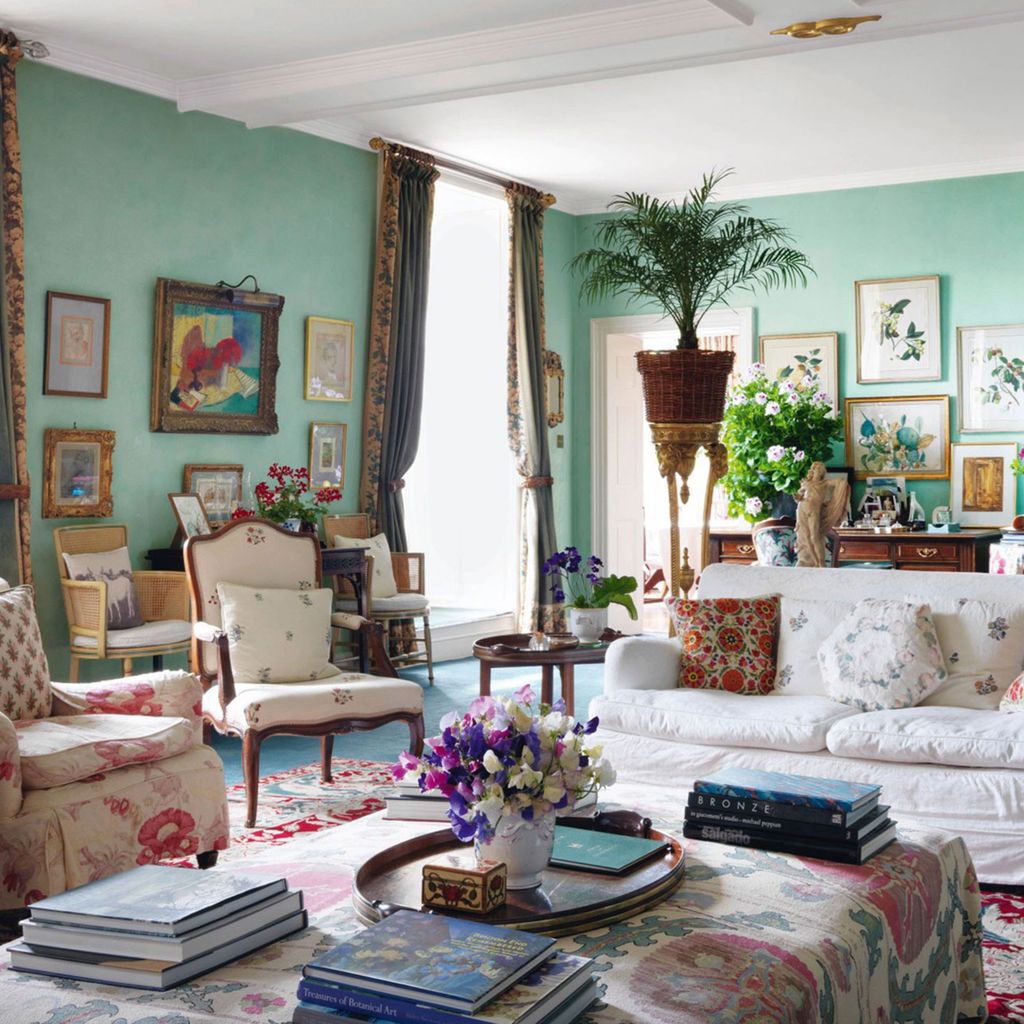 Green Country Style | Living Room Design Ideas