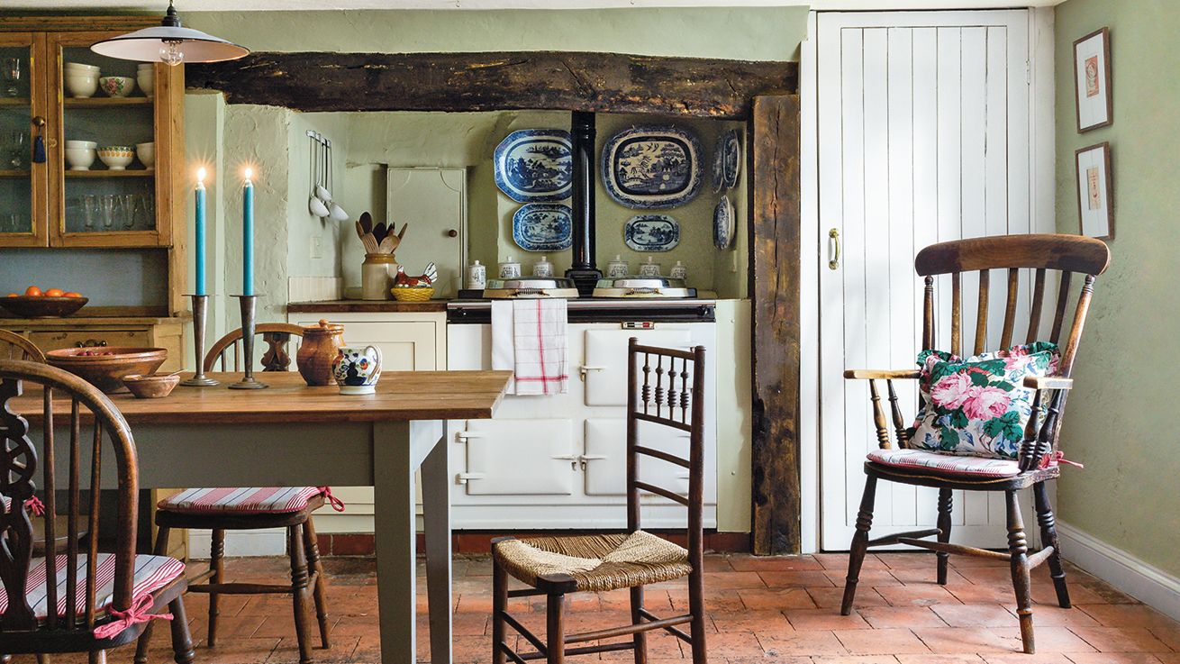 Image may contain: Furniture, Chair, Wood, Dining Table, Table, Flooring, Room, Indoors, Hardwood, Living Room, and Floor