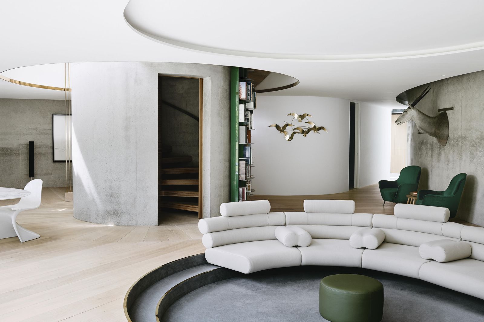 Image may contain Furniture Living Room Indoors Room and Couch