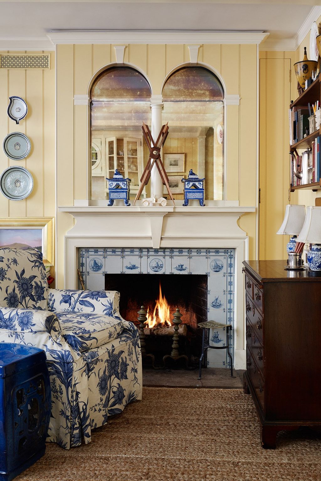 Yellow Panelled Kitchen Architects' Manhattan Home | Real Homes