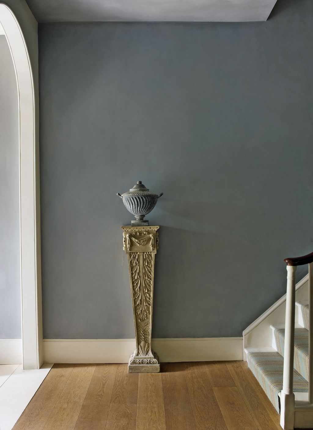 Image may contain Animal Bird Interior Design Indoors Banister and Handrail