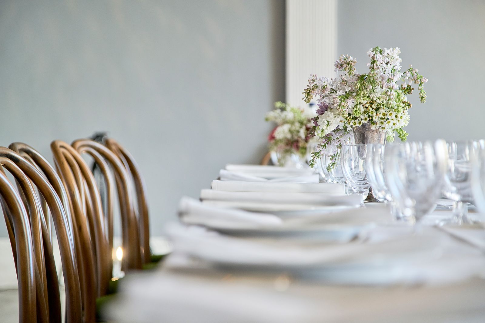 Image may contain Home Decor Furniture Glass Plant Goblet Table Flower Blossom Flower Arrangement and Pottery