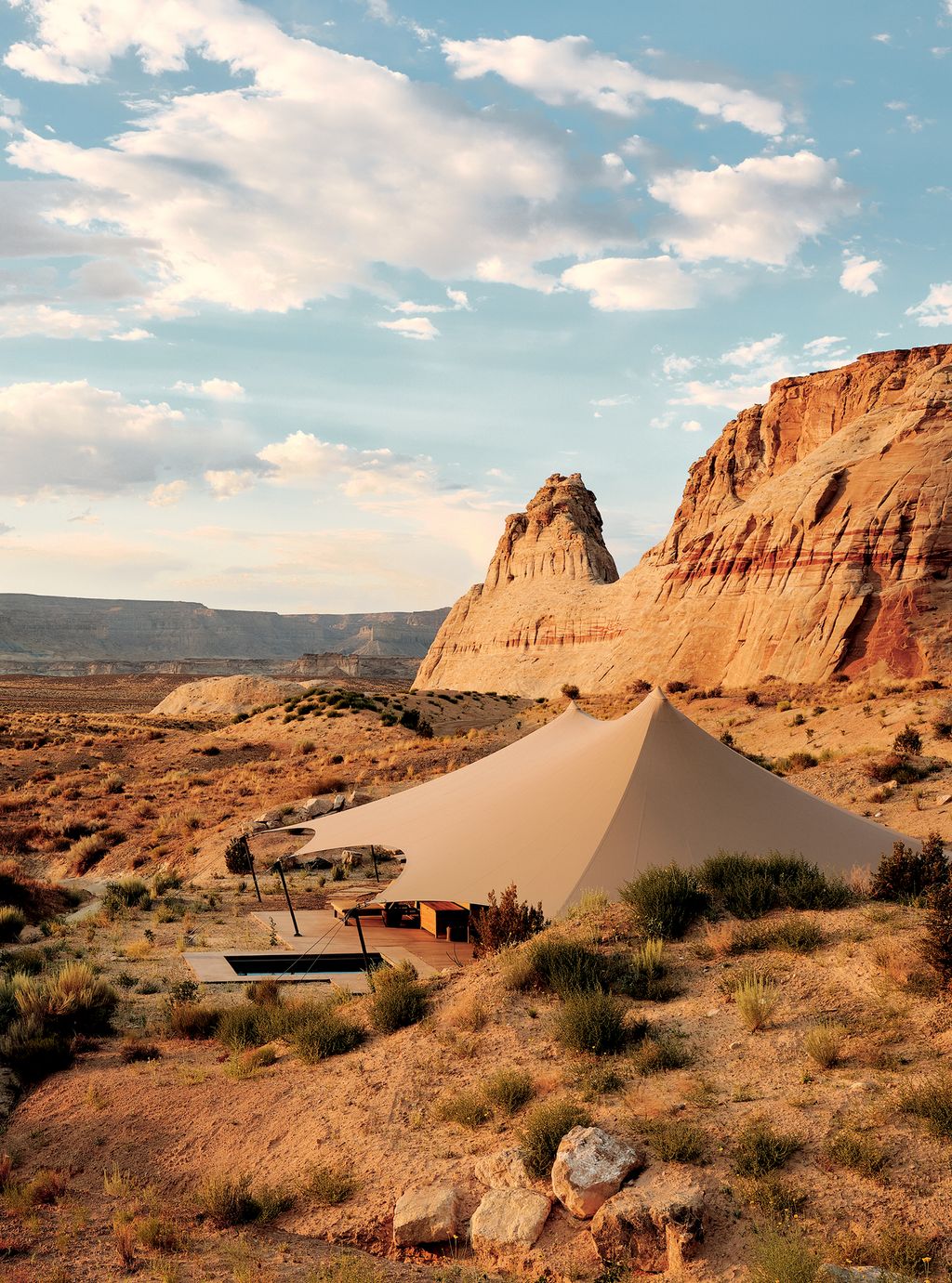 Image may contain Tent Nature Outdoors Soil Camping Ground Housing and Building