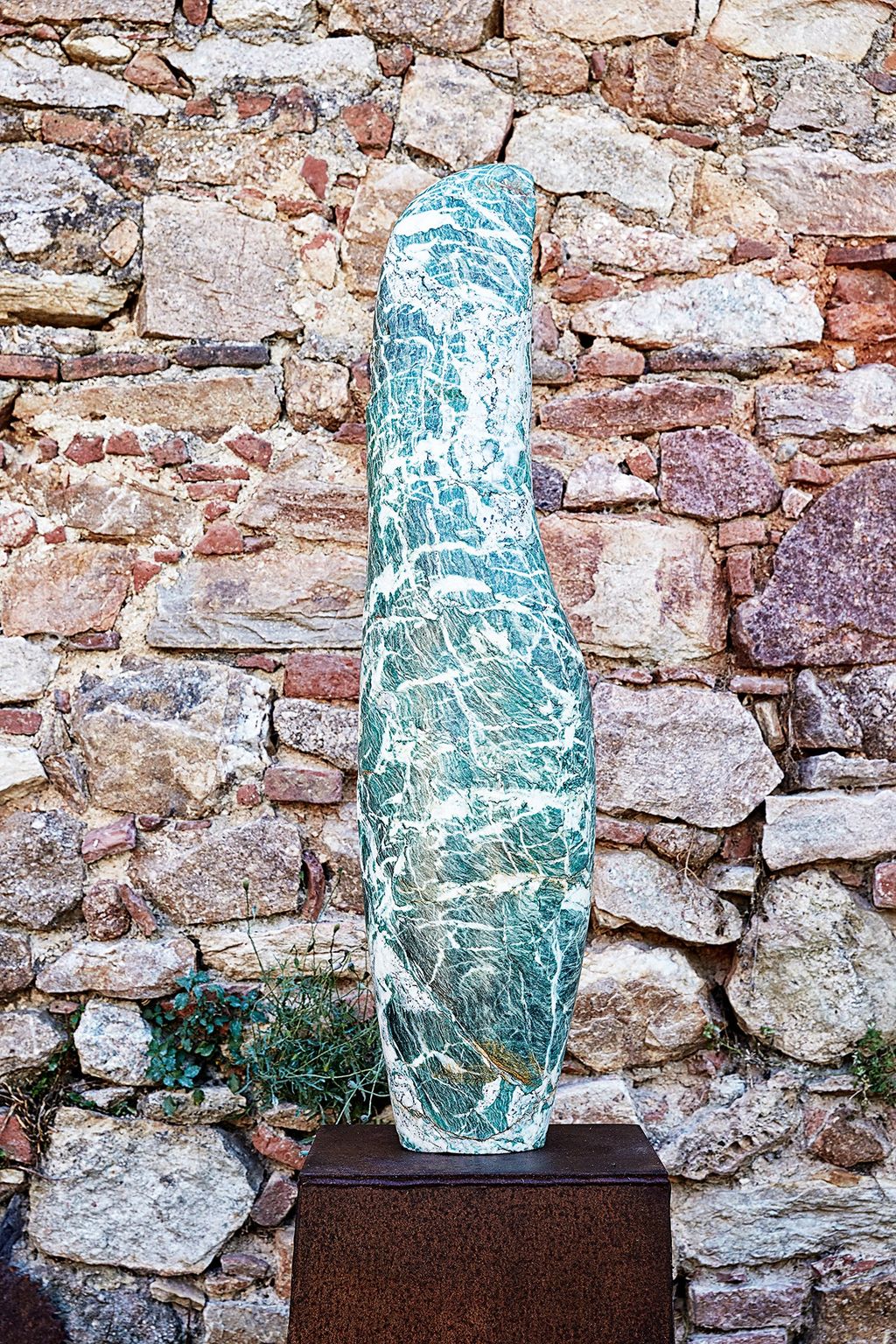 Malachite Forest Torso | Emily Young  Tuscany