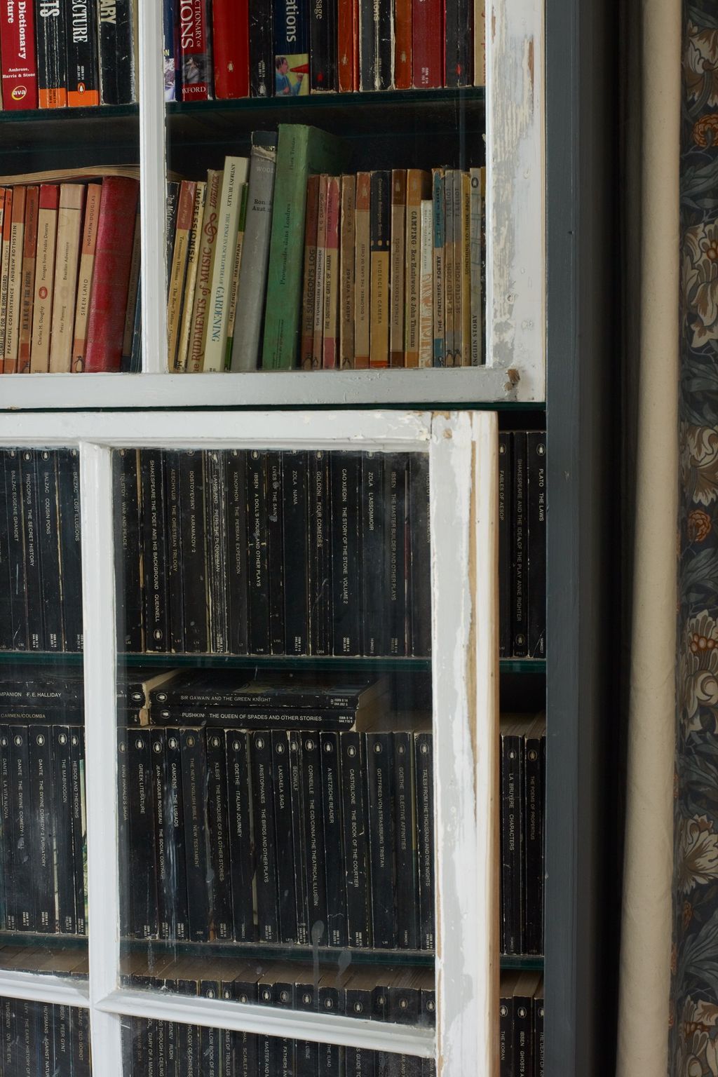 Image may contain Furniture Shelf and Bookcase