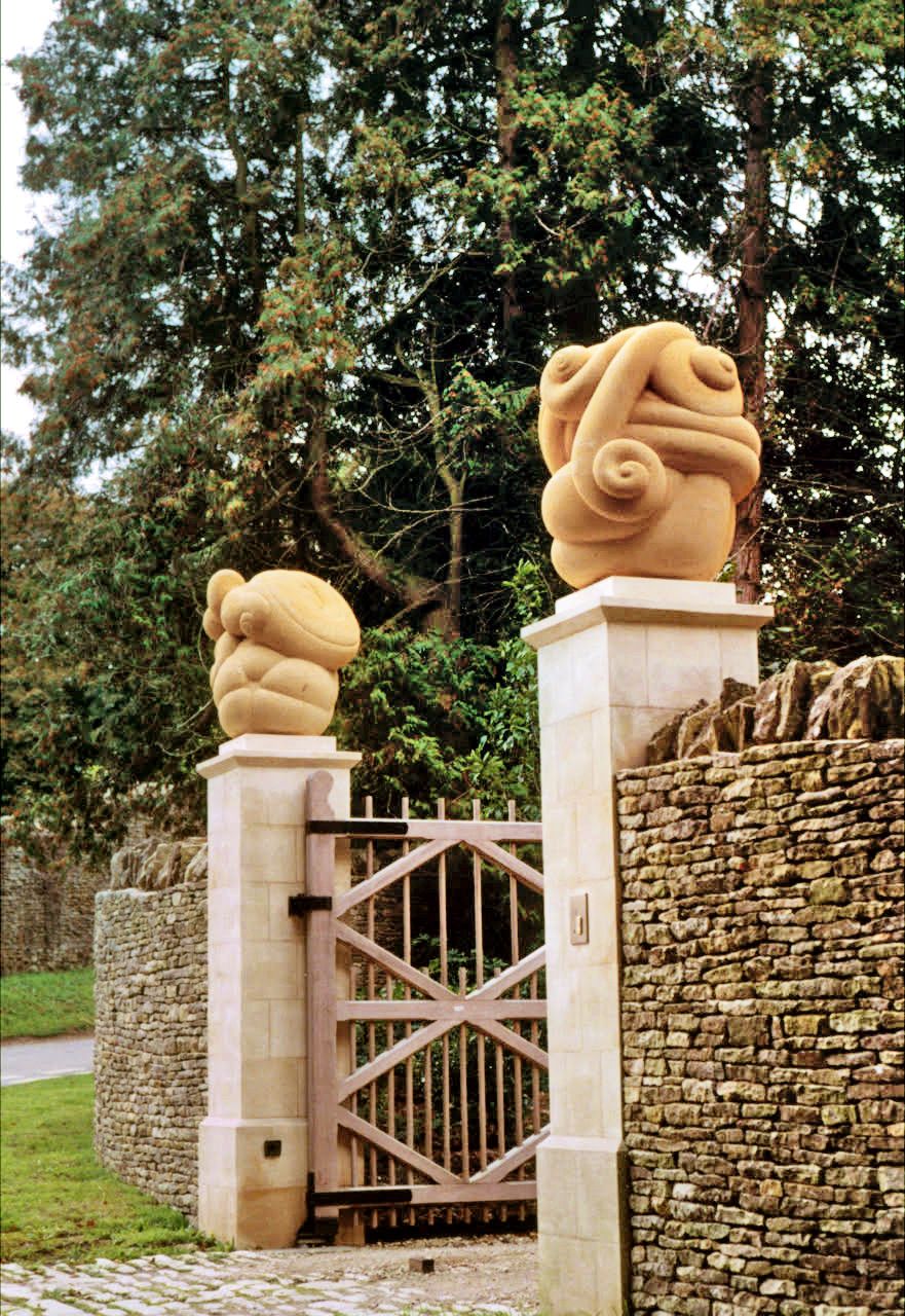 Image may contain Outdoors Gate and Garden